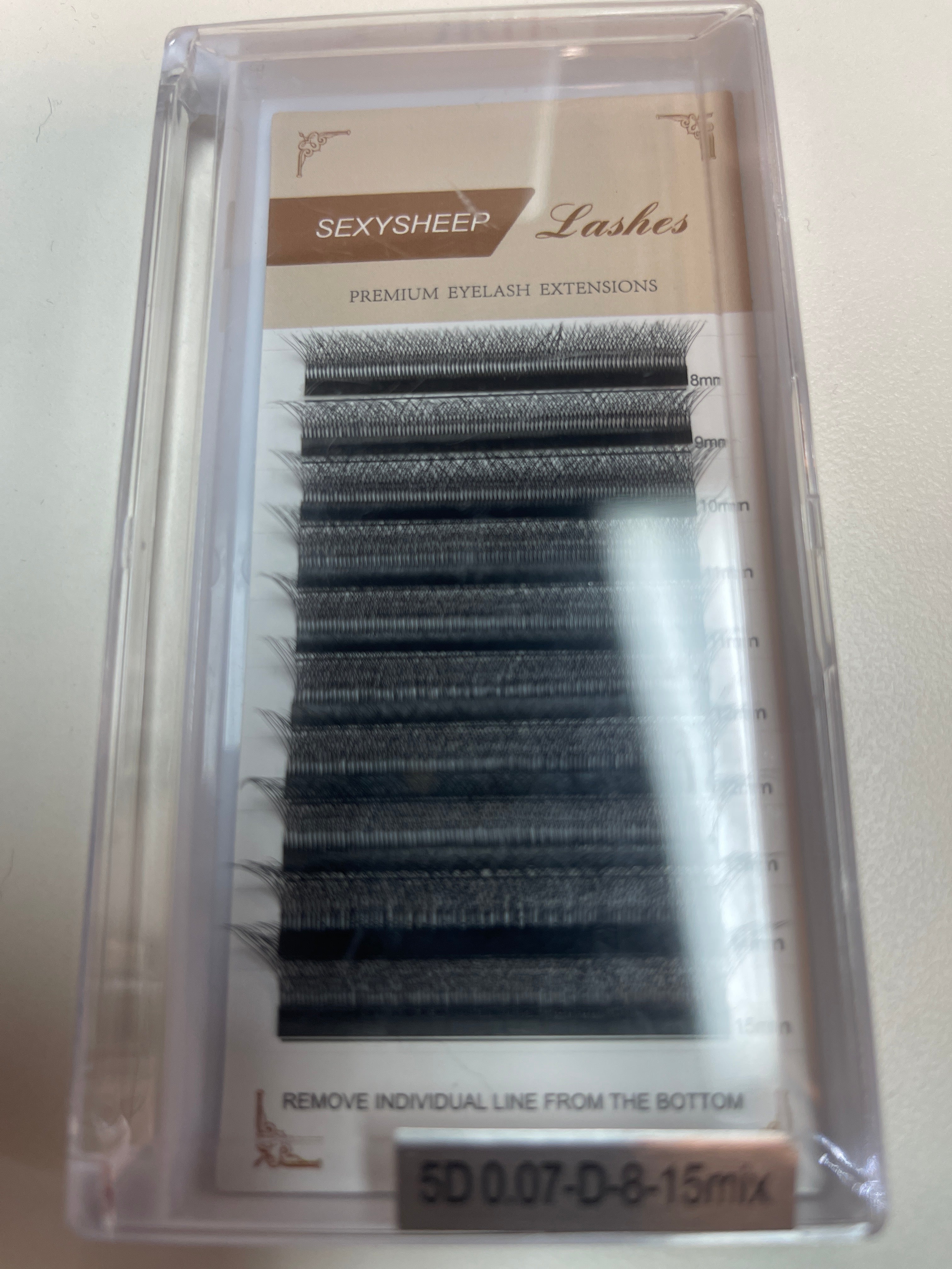 Pestañas de la marca Sexi Sheep