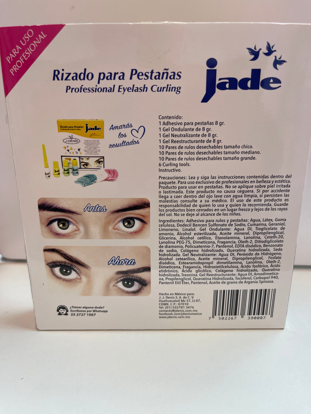 Rizado para pestañas Jade