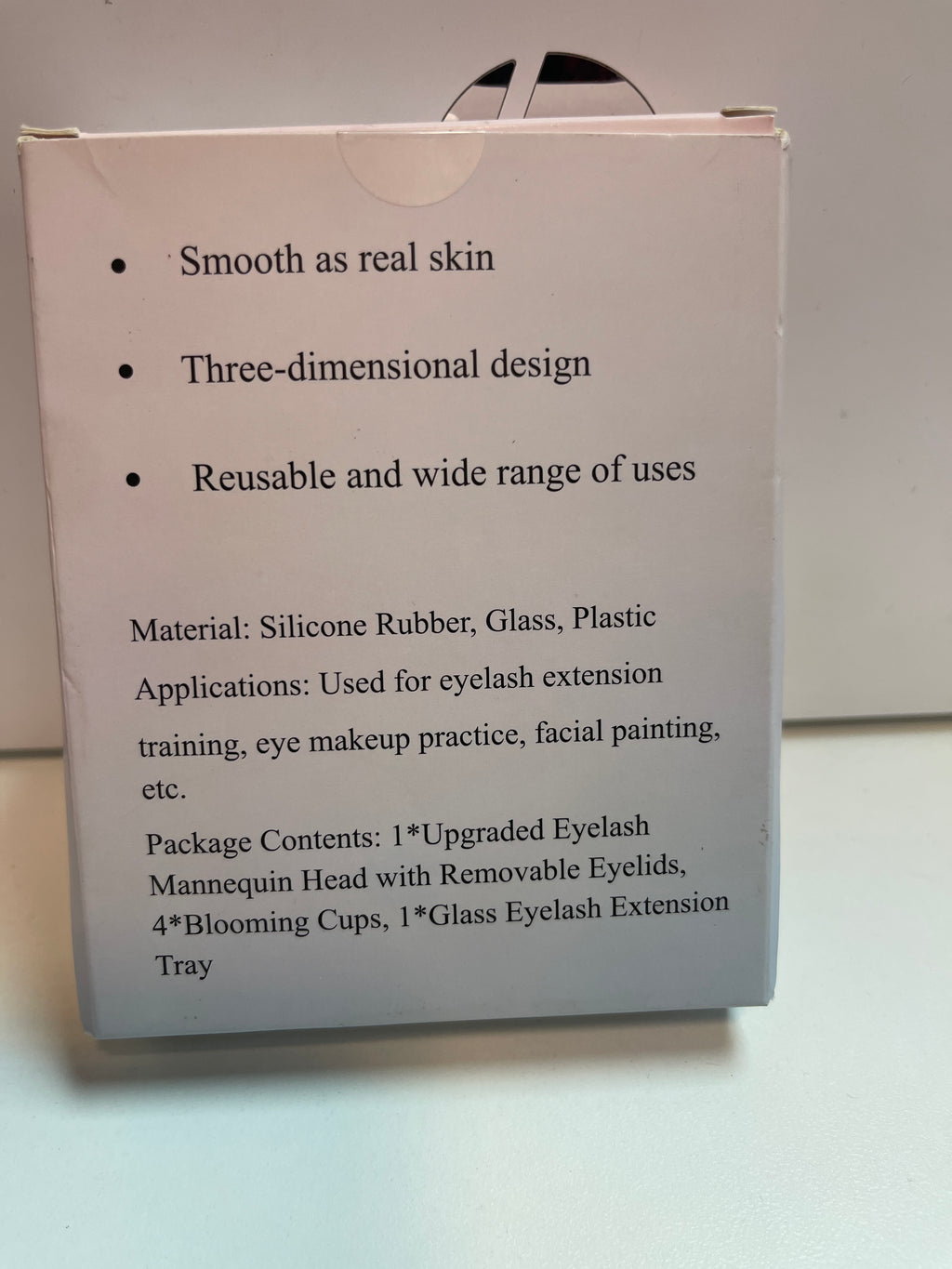 Multifunctional Mannequin Replacement Eyelids