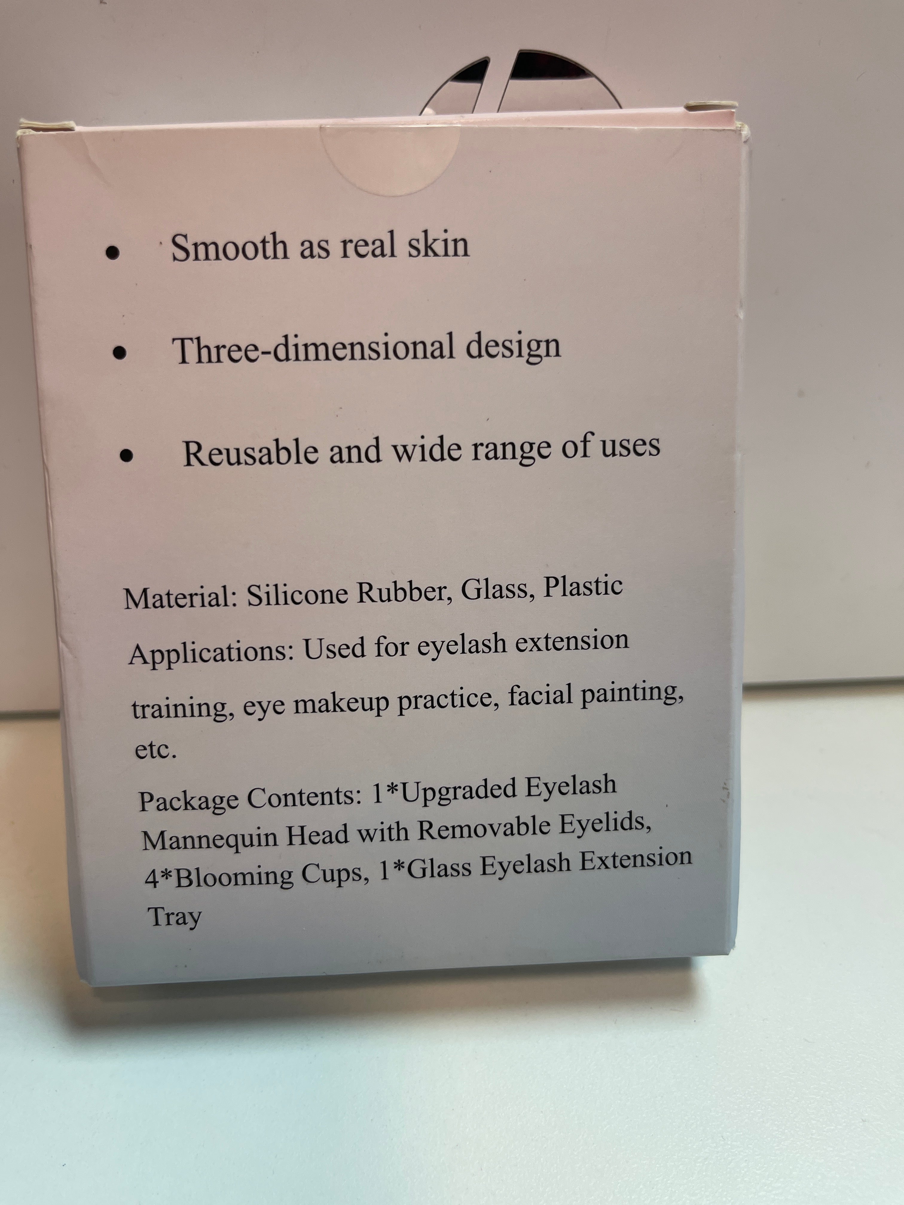 Multifunctional Mannequin Replacement Eyelids