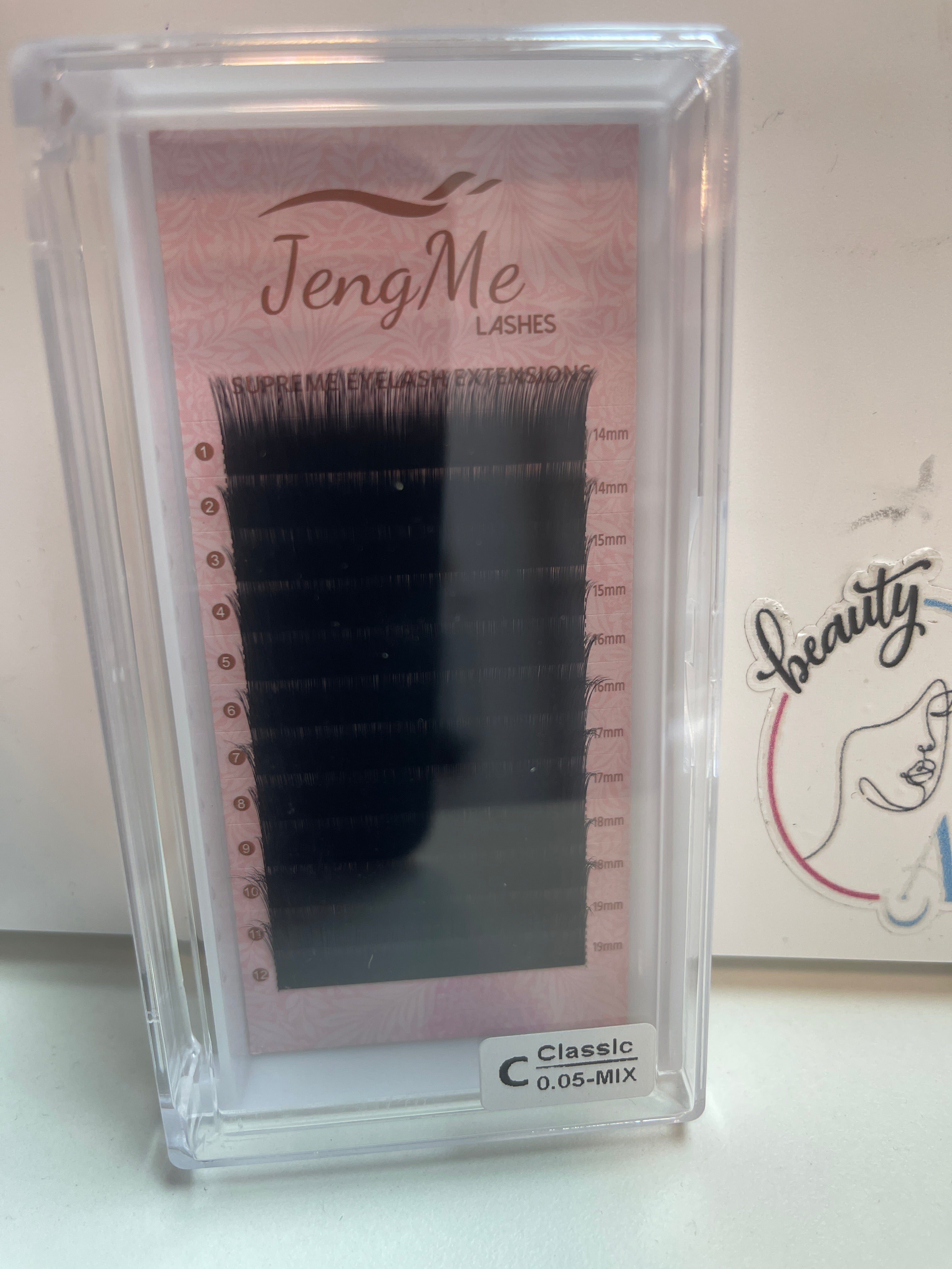 Pestañas de la marca Jeng Me