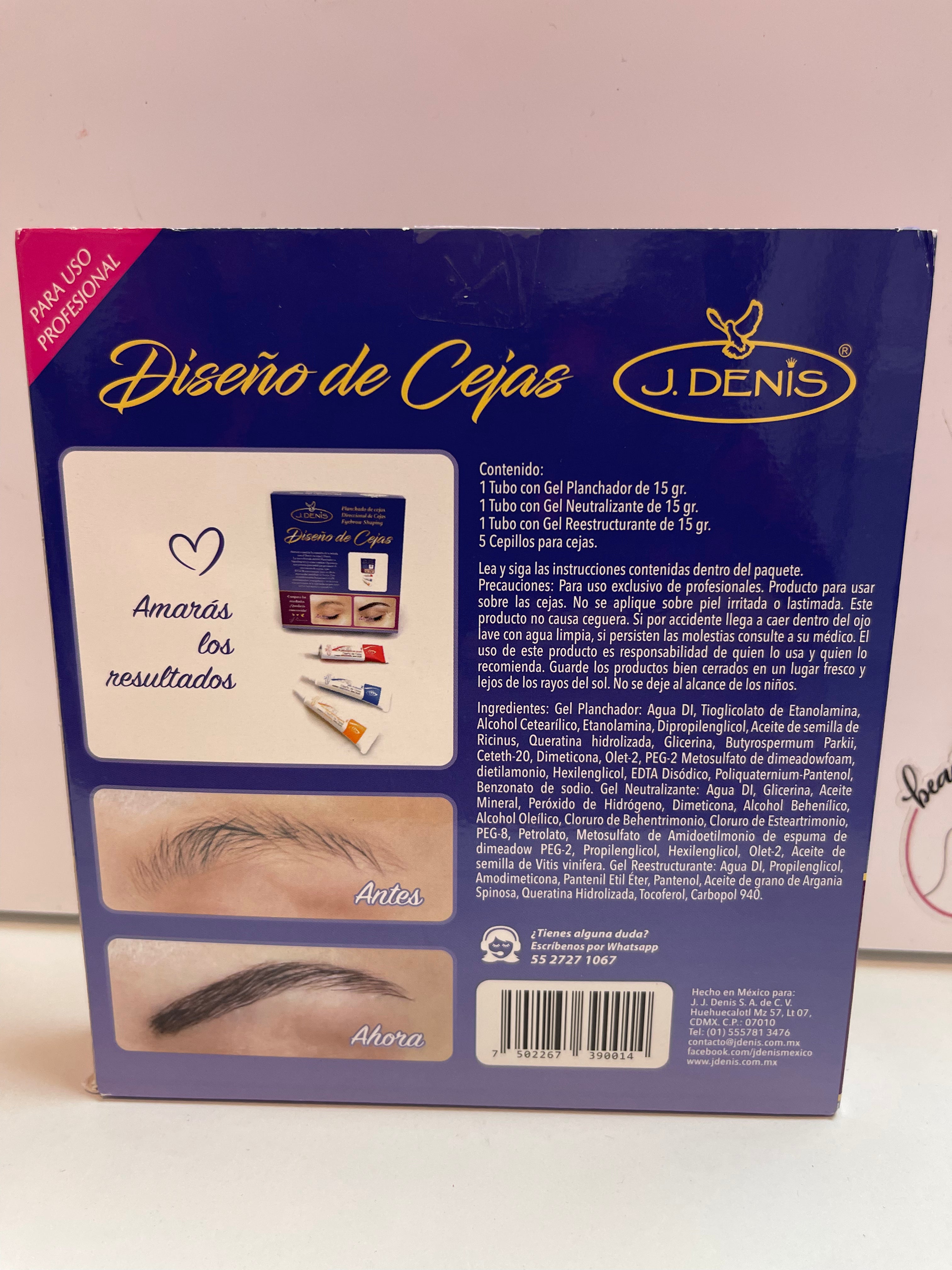 Diseño de cejas (J. Denis)